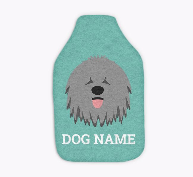 Name And Icon: Personalized {breedFullName} Hot Water Bottle